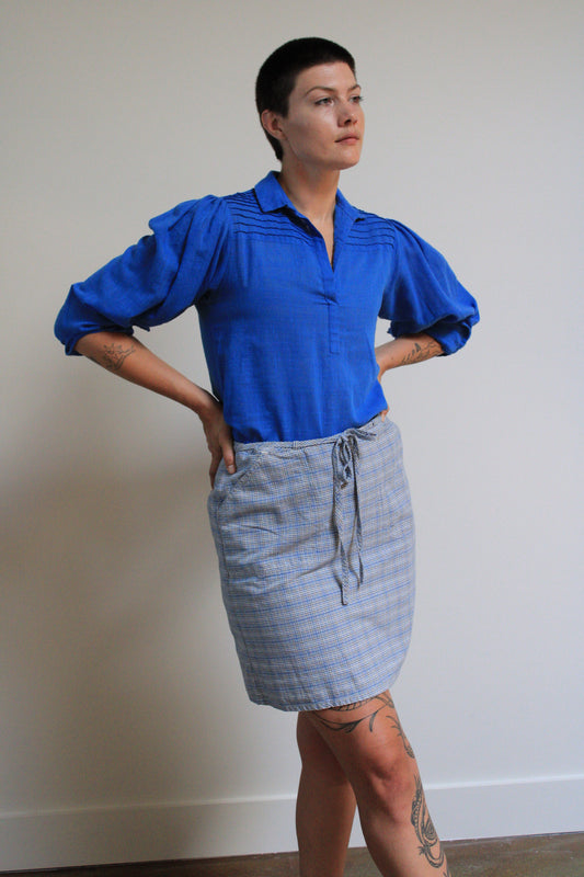 Bishop Sleeve Blouse
