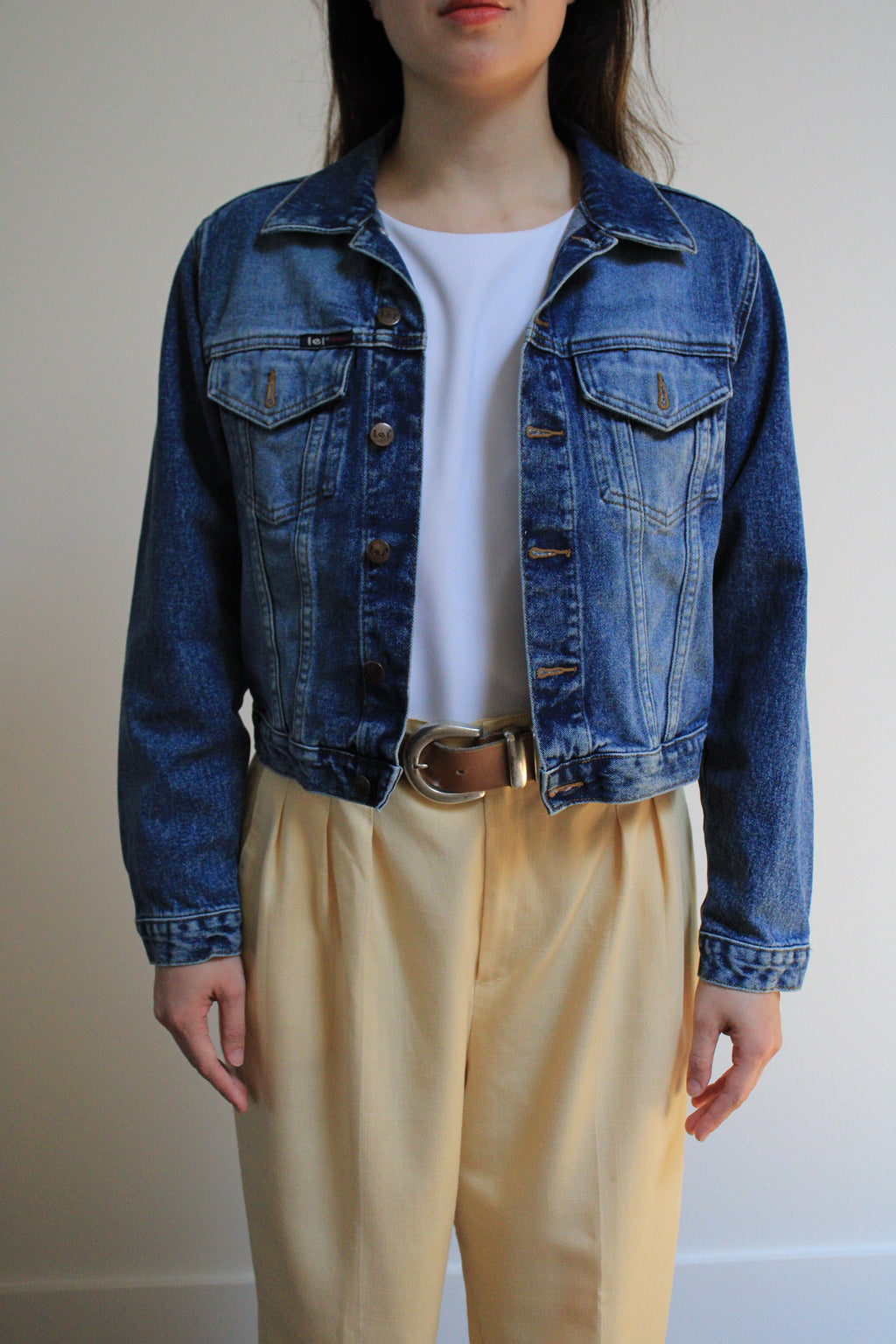 Cropped Denim Jacket