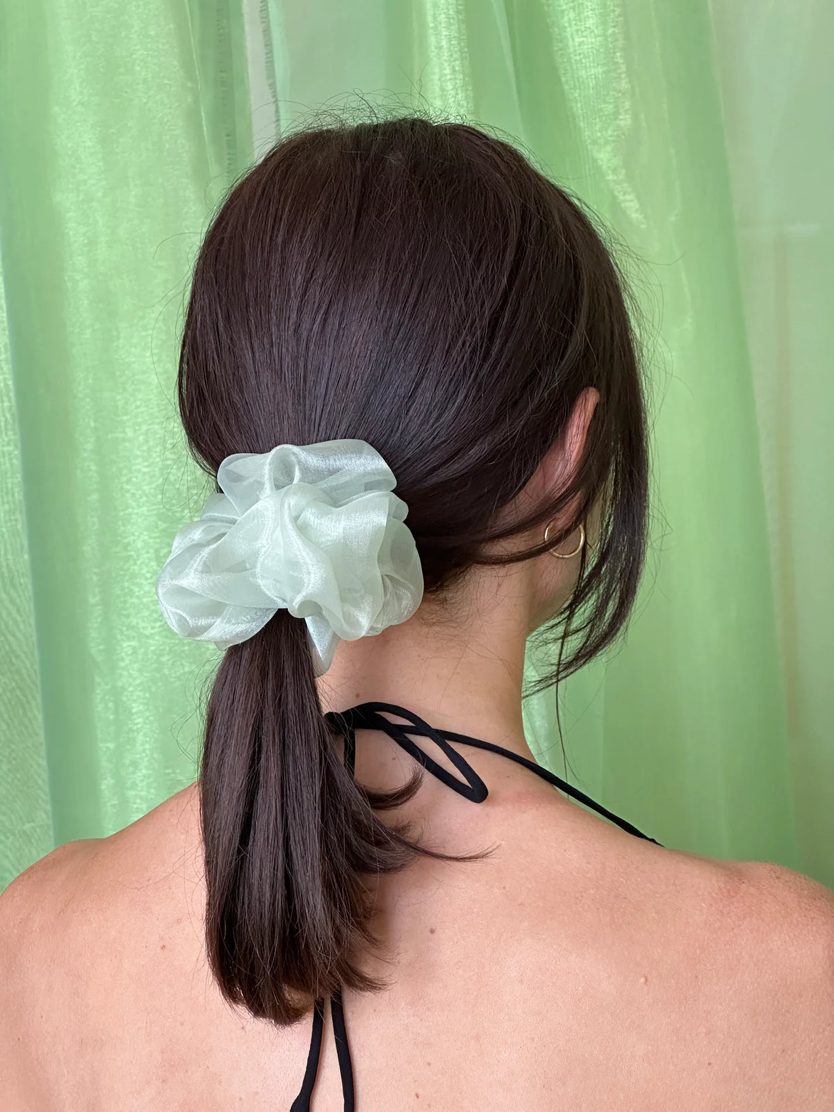 Mini Organza Scrunchie