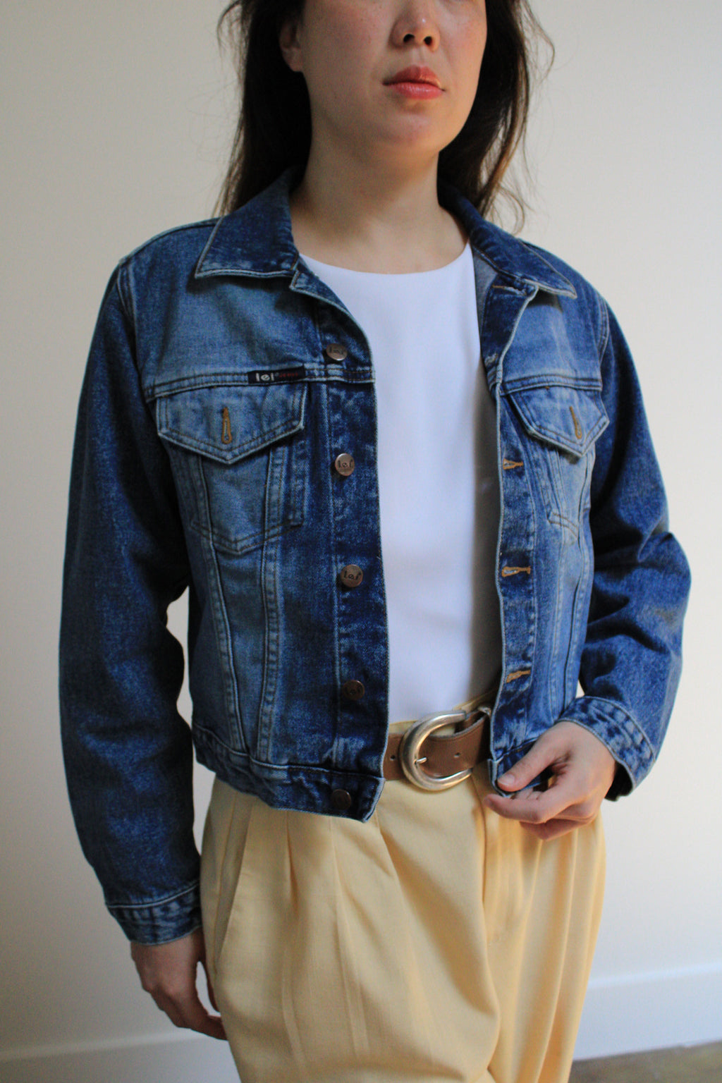 Cropped Denim Jacket