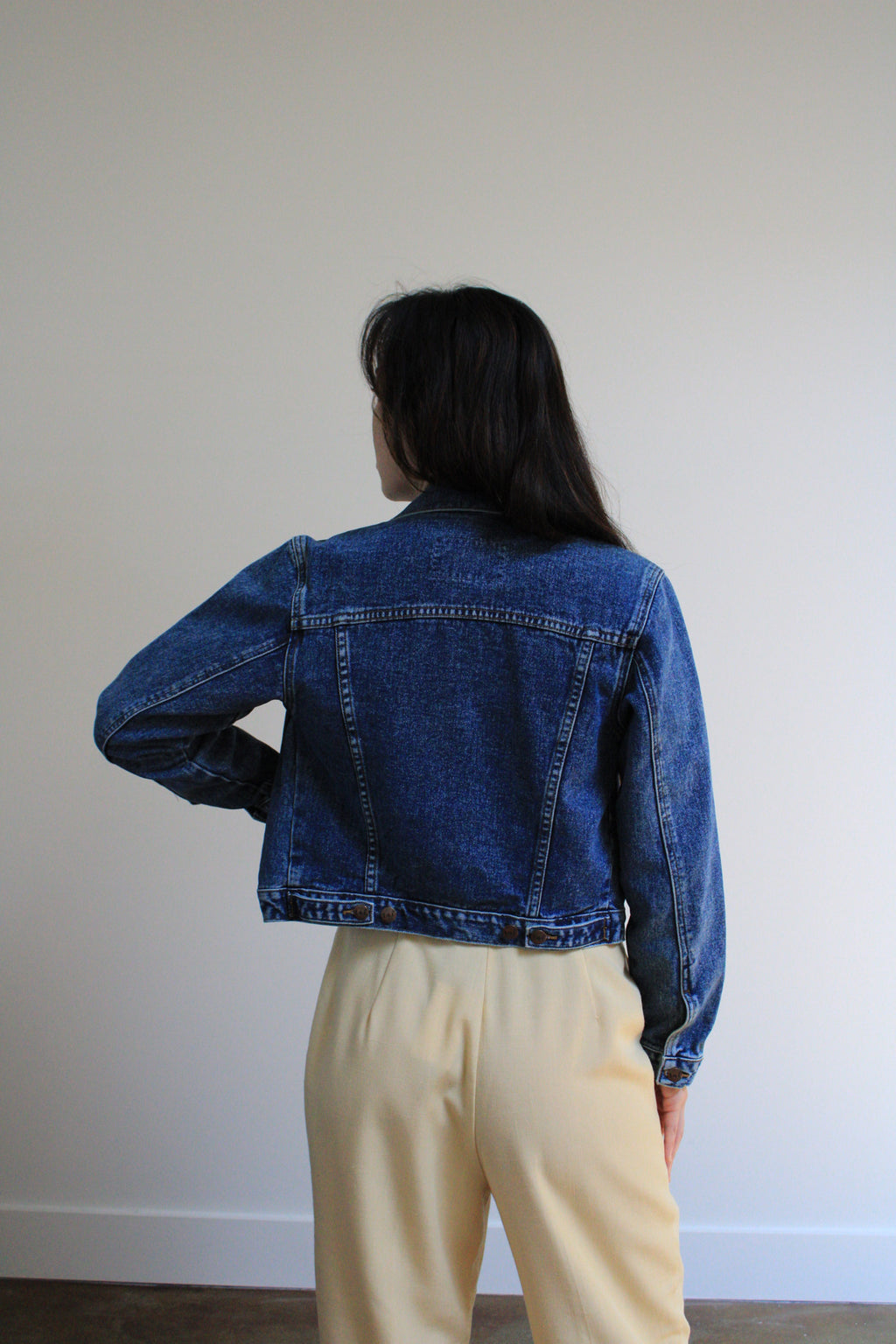 Cropped Denim Jacket