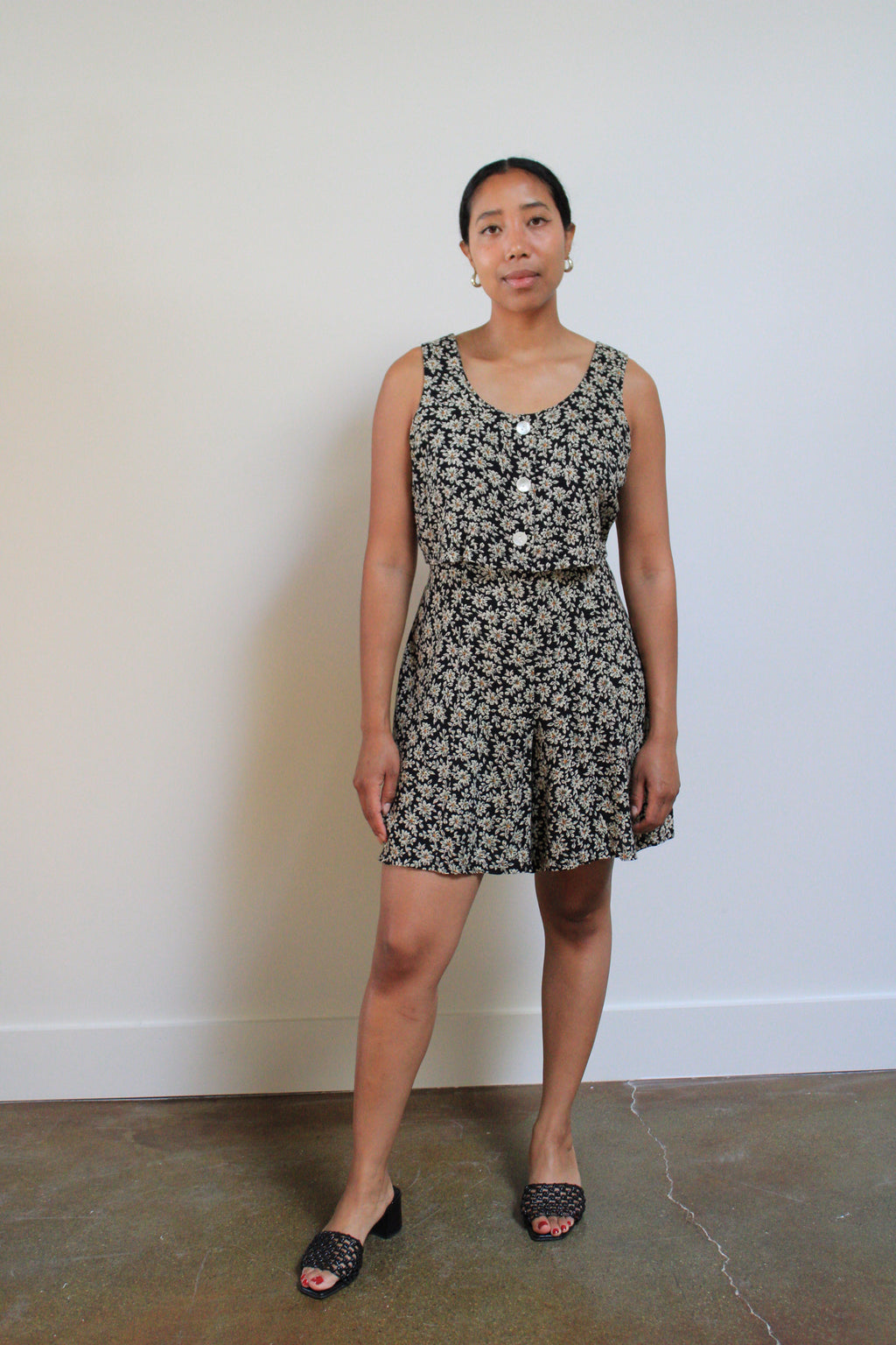 Daisy Rayon Romper