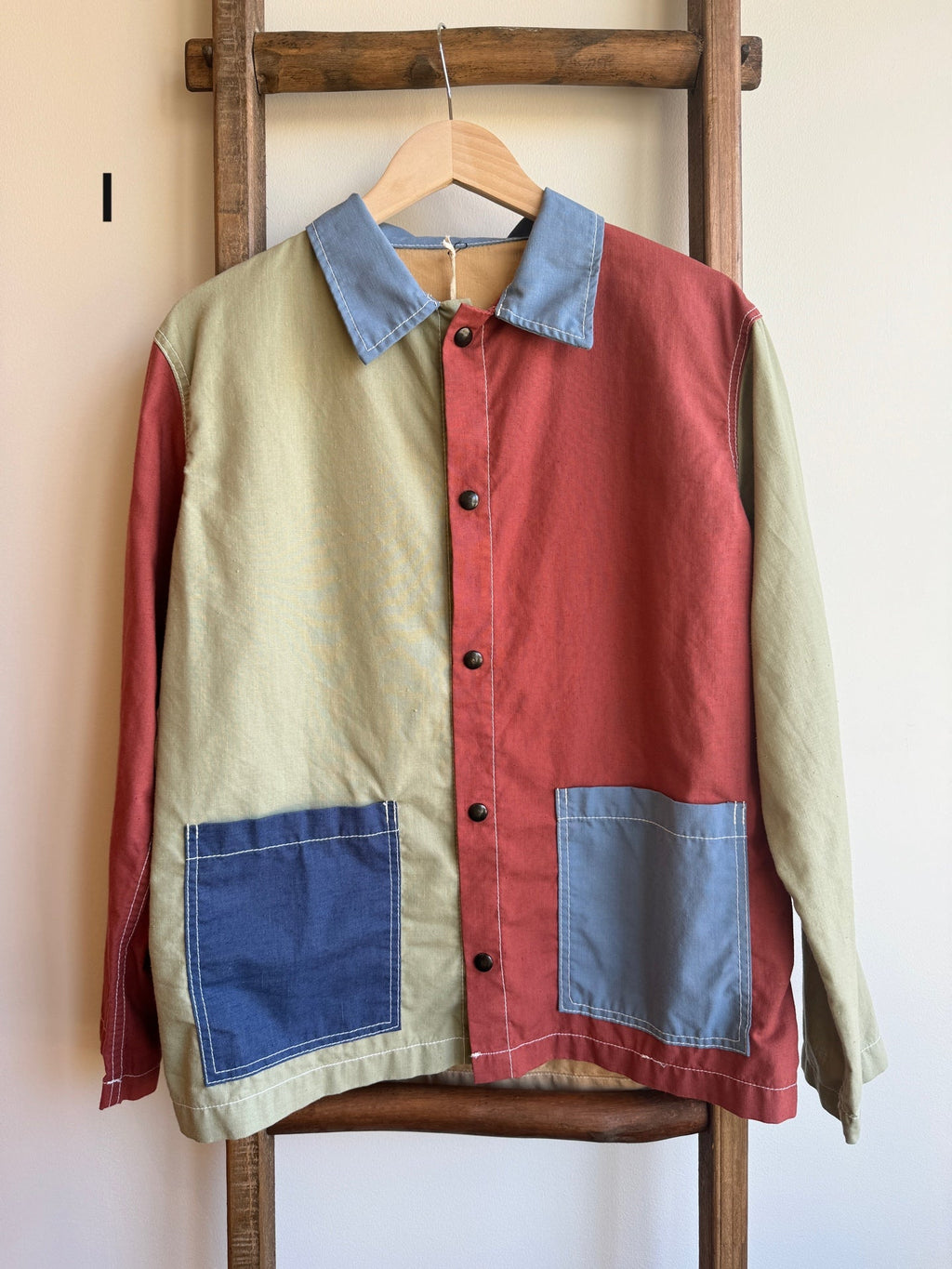 Linen / Cotton Patchwork Chore