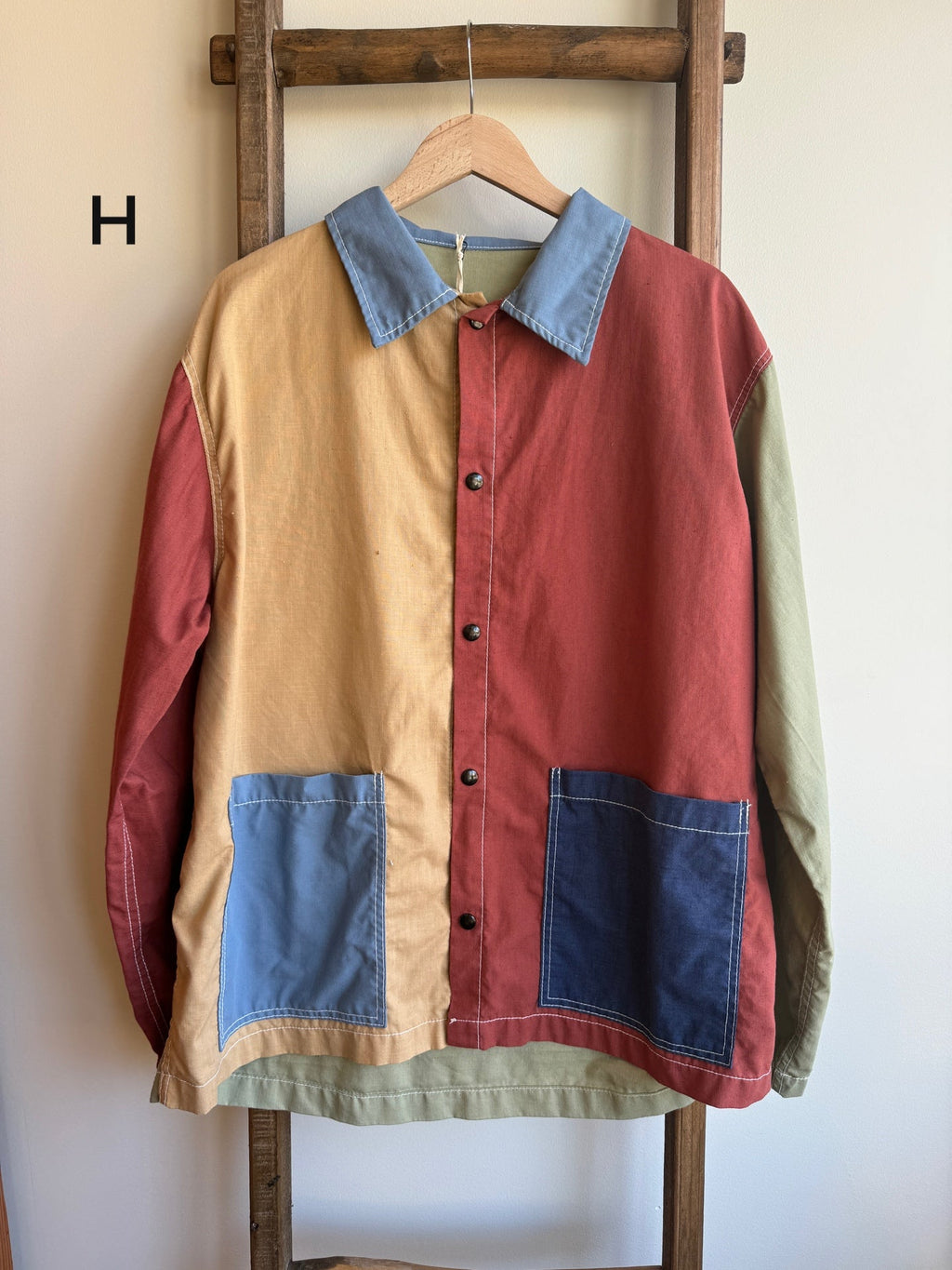 Linen / Cotton Patchwork Chore