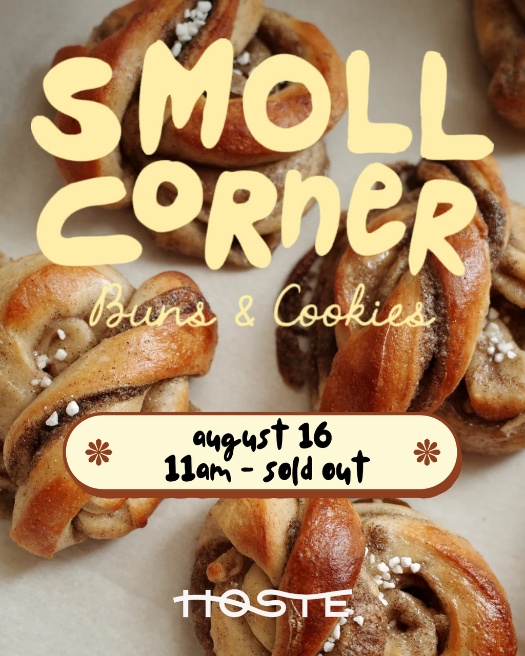 Smoll Corner Cafe Pop Up - 8/16