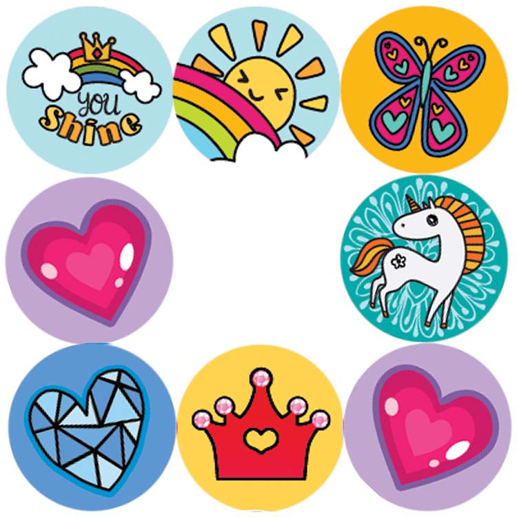 Rainbow Sticker Stamper