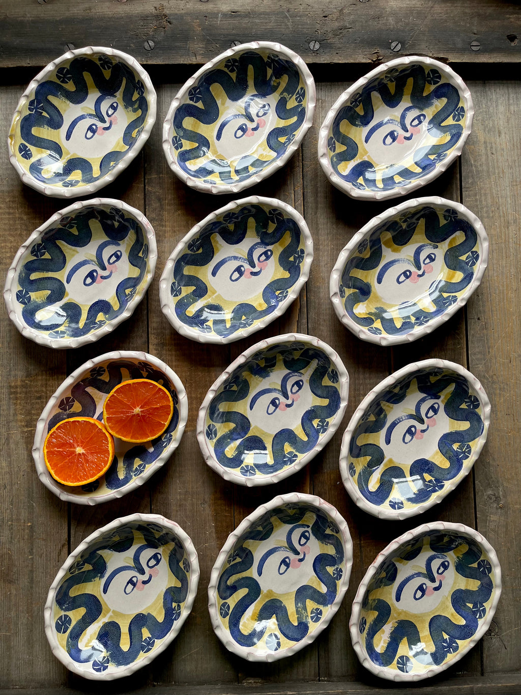 Smiling Sun Trinket Dish