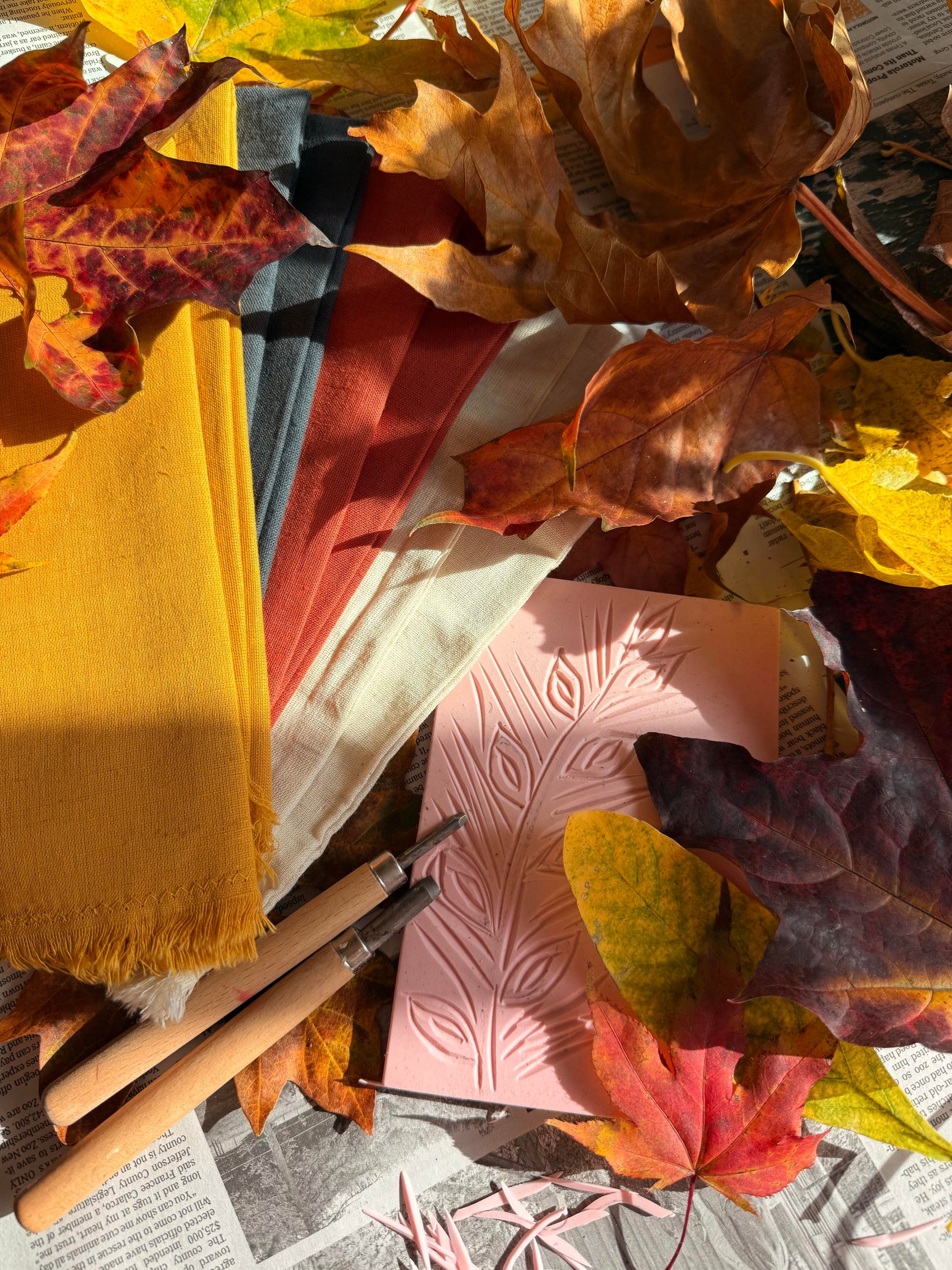 Harvest Print Making + Apple Cider Mocktail/Cocktail Workshop - 11/2