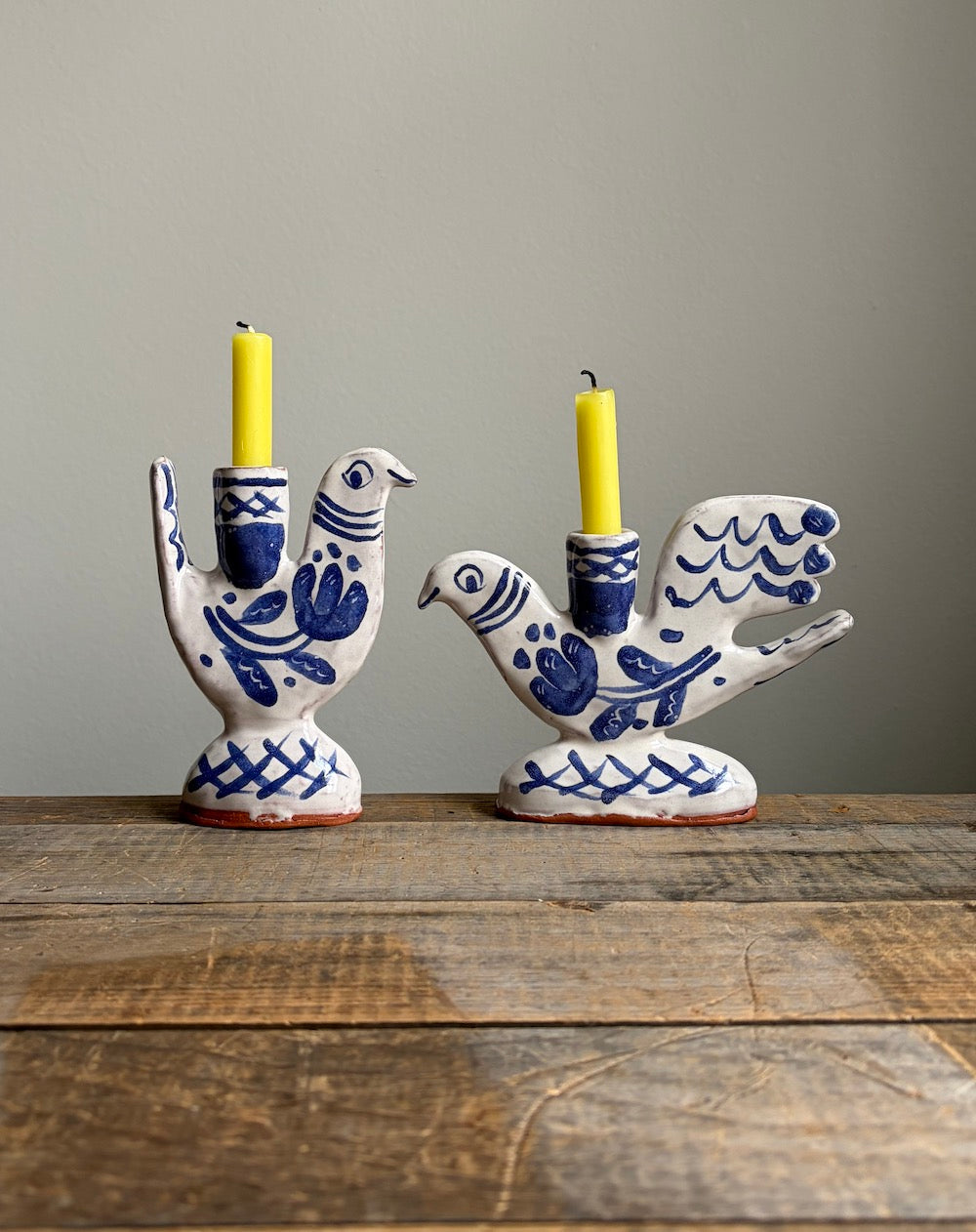Flying Bird Candle Holders
