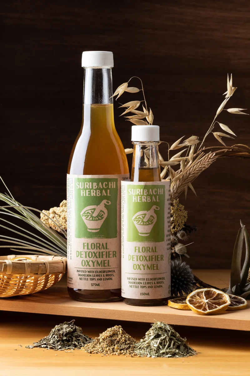 Floral Detoxifer Oxymel - Lemon and Elderflower Note