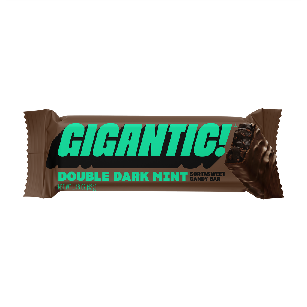 Double Dark Mint Candy Bar