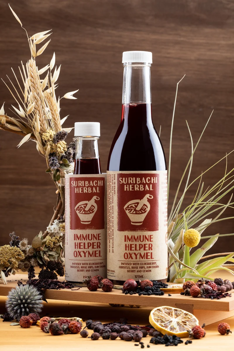 Immune Helper Oxymel - Sour Berry Taste