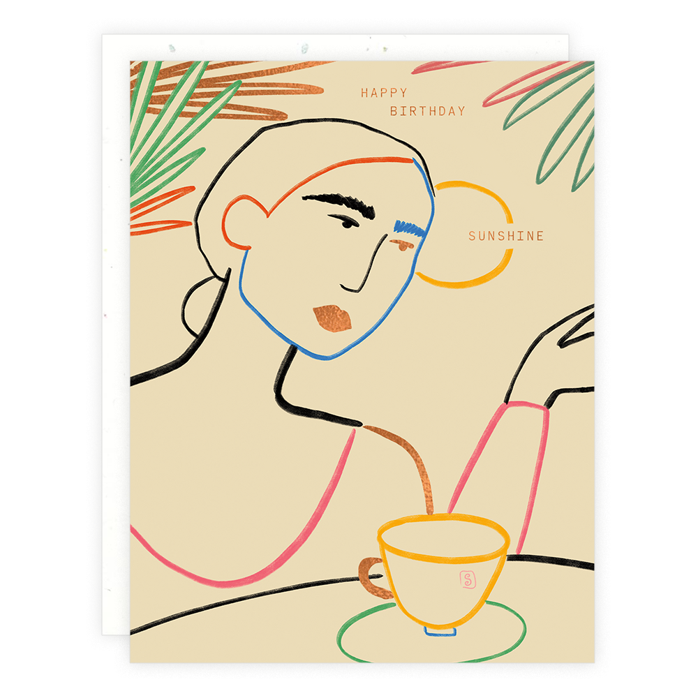 Colorful Contour Person