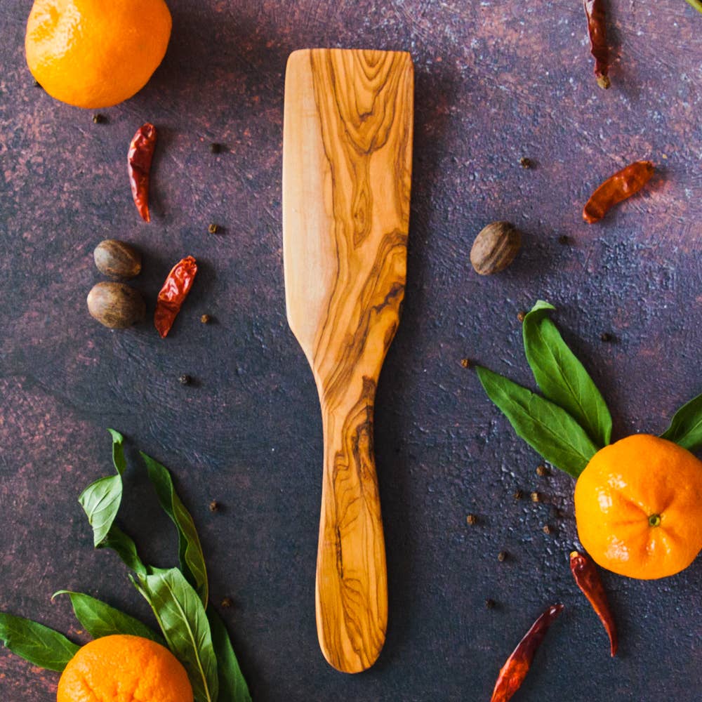 Olive Wood Pancake Spatula